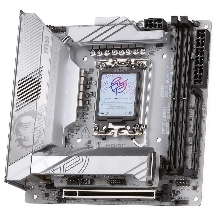 Montaje Placa Base MSI MPG Z890I EDGE TI WIFI Gaming PC Canillas